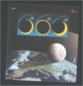 Освоєння космосу Освоение космоса ^/--/^ Космос Португалия 2005 г MNH - блок ^_^^^ EU Португалія 2005 MNH - блок - фото фото фото