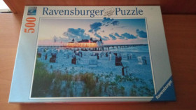Пазли, мозаїки Пазлы, мозаики ^/--/^ Пазлы &amp;quot;ravensburger&amp;quot;  500 шт. &amp;quot;Beach day ending&amp;quot; ^_^^^ Пазли &amp;quot;ravensburger &amp;quot; 500 шт. &amp;quot;Beach day ending &amp;quot; - фото фото фото