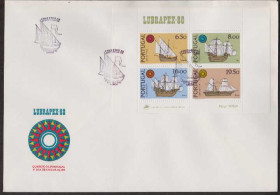 Європа Европа ^/--/^ Португалия 1980 ПАРУСНЫЕ КОРАБЛИ МОРСКОЙ ТРАНСПОРТ ФЛОТ МОРЕПЛАВАНИЕ КПД Mi.1504-7 /--/ х Bl.31 EUR 15.-!!! ^_^^^ Португалія 1980 ПАРУСНІ КОРАБЛІ МОРСЬКИЙ ТРАНСПОРТ ФЛОТ МОРЕПЛАВАННЯ ККД Mi.1504-7 /--/ х Bl.31 EUR 15.-! ! - фото фото фото