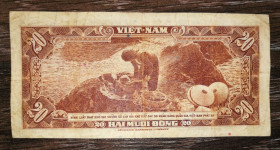 В'єтнам Вьетнам ^/--/^ VIETNAM South Вьетнам Южный 20 донгов 1962 ^_^^^ VIETNAM South В'єтнам Південний 20 донгів 1962 - фото фото фото