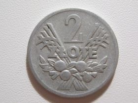 - року - года ^/--/^ Польша 2 злотых 1960 года 33840 ^_^^^ Польща 2 злотих 1960 року 33840 - фото фото фото