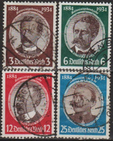 Третій Рейх (-) Третий Рейх (-) ^/--/^ 1934 - Рейх - Колонізатори Mi.540-43  _38.0 € ^_^^^ 1934 - Рейх - Колонизаторы Mi.540-43 _38.0 € - фото фото фото