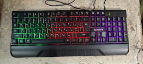Клавіатури Клавиатуры ^/--/^ Игровая клавиатура с подсветкой RGB GamePro Headshot GK /--/ 398 USB № 24290402 ^_^^^ Ігрова клавіатура з підсвічуванням RGB GamePro Headshot GK /--/ 398 USB No 24290402 - фото фото фото