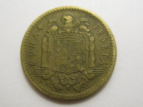 Іспанія Испания ^/--/^ Испания 1 песета 1953 года 3 /--/ П /--/ 1560 ^_^^^ Іспанія 1 песета 1953 3 /--/ П /--/ 1560 - фото фото фото