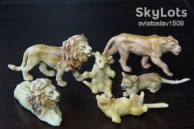 Фігурки, солдатики Фигурки, солдатики ^/--/^ львиный прайд животные PLAHO-MAROLIN ГДР набор ^_^^^ Прайд тварини PLAHO-MAROLIN НДР набір - фото фото фото