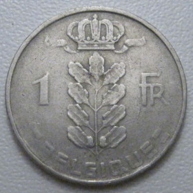 Бельгія Бельгия ^/--/^ Бельгія 1 франк 1952 року Belgique 42549 ^_^^^ Бельгия 1 франк 1952 года Belgique 42549 - фото фото фото