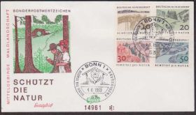 НДР, ФРН ГДР, ФРГ ^/--/^ Германия 1969 ПРИРОДА ЛЕС ГОРЫ ЧИСТАЯ ЭКОЛОГИЯ ПОХОДЫ ПУТЕШЕСТВИЯ ТУРИЗМ КПД Mi.591-594 EUR 6.5 ^_^^^ Німеччина 1969 ПРИРОДА ЛЕС ГРИ ЧИСТА ЕКОЛОГІЯ ПОХОДИ Подорожі туризм ККД Mi.591-594 EUR 6.5 - фото фото фото