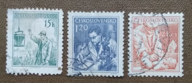 Чехословаччина Чехословакия ^/--/^ Чехословакия 1954 г - Профессии ^_^^^ Чехословаччина 1954 — Професії - фото фото фото