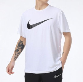 Футболки, майки Футболки, майки ^/--/^ Футболка nike as men&amp;x /--/ 27;s nk top ss hpr dry hbr white cz /--/ 2418-100 - фото фото фото
