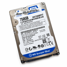 Жорсткі диски Жесткие диски ^/--/^ HDD диск 2.5 SATA 750 /--/ GB Western Digital WD /--/ 7500 /--/ BPVT 5400 8 /--/ MB s_n z 4120  9,5 /--/ мм BAD - фото фото фото