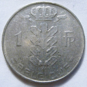 Бельгія Бельгия ^/--/^ Бельгія 1 франк 1974 року BELGIQUE #6 /--/ П /--/ 1657 ^_^^^ Бельгия 1 франк 1974 года BELGIQUE #6 /--/ П /--/ 1657 - фото фото фото