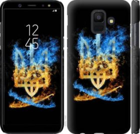 Чохли, бампера Чехлы, бампера ^/--/^ Чехол на Samsung Galaxy A /--/ 6 2018 Герб 1635 /--/ m-1480 - фото фото фото