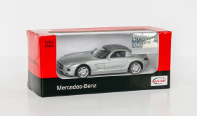 : Закордонні : Зарубежные ^/--/^ 1:43 Mercedes Benz SLS AMG 2010-14  (C /--/ 197) silver, RAStar ^_^^^ 1:43 Mercedes Benz SLS AMG 2010-14 (C /--/ 197) silver, RAStar - фото фото фото