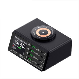 Інше Другое ^/--/^ Зарядний пристрій QianLi MEGA-IDEA PQW /--/ 110  (4 USB-A QC 18 /--/ W / 4 USB-C PD 20-45 /--/ W + 15 /--/ W бездротова) ^_^^^ Зарядное устройство QianLi MEGA-IDEA PQW /--/ 110 (4 USB-A QC 18 /--/ W / 4 USB-C PD 20-45 /--/ W + 15 /--/ W беспроводное) - фото фото фото