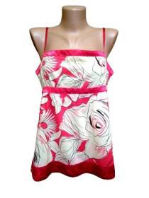 Топи Топы ^/--/^ Топ Dorothy Perkins, туника из хлопка на тонких бретелях, Индия. ^_^^^ Топ Dorothy Perkins, туніка з бавовни на тонких бретелях, Індія. - фото фото фото