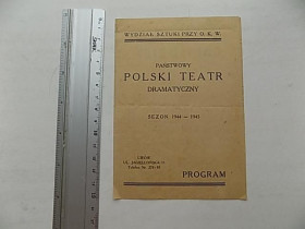 Інше Другое ^/--/^ Программа польского театра Сезон 1944-1945 годов ^_^^^ Програма польського театру Сезон 1944-1945 років - фото фото фото