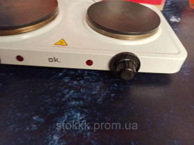 Інша техніка Другая техника ^/--/^ OK подвійна електрична конфорка ODP 2520 Вт Б/У ^_^^^ OK двойная электрическая конфорка ODP 2520 Вт Б/У - фото фото фото
