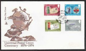 Європа Европа ^/--/^ Джерси 1974 100 ЛЕТ ВПС ПОЧТА ПОЧТОВЫЙ ТРАНСПОРТ ПОЧТОВАЯ СЛУЖБА ЯЩИК КОРАБЛИ САМОЛЁТЫ КПД Mi.99-102 ^_^^^ Джерсі 1974 100 років ВПС пошта поважний транспорт поштова служба ЯЩИК КОРАБЛІ САМОЛЕТИ ККД Mi.99-102 - фото фото фото