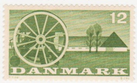 Балтійські країни Балтийские страны ^/--/^ Дания   1960 г. №  382 ** ^_^^^ Данія 1960 No 382 ** - фото фото фото