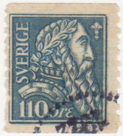 Скандинавія Скандинавия ^/--/^ Швеция 1921 г. № 150 гашеная ^_^^^ Швеція 1921 р. No 150 гашена - фото фото фото