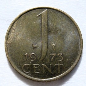 Нідерланди Нидерланды ^/--/^ Нідерланди 1 цент 1973 року #6 /--/ П /--/ 1031 ^_^^^ Нидерланды 1 цент 1973 года #6 /--/ П /--/ 1031 - фото фото фото