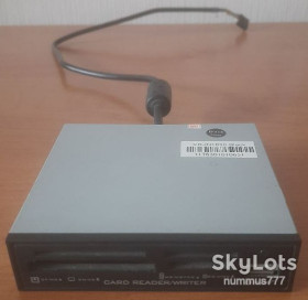 Кардрідери Кардридеры ^/--/^ Картрідер Grand CR-INT /--/ 630 All-in-1 Aluminum для 3.5-дюймового відсіку ПК Тест ОК ^_^^^ Картридер Grand CR-INT /--/ 630 для 3.5-дюймового отсека ПК Тест ОК - фото фото фото