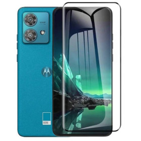 Чохли, бампера Чехлы, бампера ^/--/^ Захисне скло Fiji Premium для Motorola Edge 40 Neo закруглені краї та повне проклеювання чорний ^_^^^ Защитное стекло Fiji Premium для Motorola Edge 40 Neo закругленные края и полное проклеивание черный - фото фото фото
