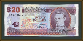 Барбадос Барбадос ^/--/^ Барбадос 20 долларов 2012 P-72  (72 /--/ a) UNC ^_^^^ Барбадос 20 доларів 2012 P-72 /--/ a UNC - фото фото фото
