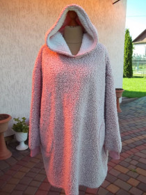 Кофти Кофты ^/--/^ Prom           ( М / L - 48 / 50 р ) PRIMARK Флисовый худи свитер кофта на меху с капюшоном батал оверсайз Б / У ^_^^^ Prom (М / L - 48 / 50 р ) PRIMARK Флісовий худі светр кофта на хутро з капюшоном батал оверсайз Б / У - фото фото фото