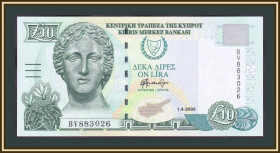 Інші країни Другие страны ^/--/^ Кипр 10 фунтов 2005 P-62  (62 /--/ e) UNC ^_^^^ Кіпр 10 фунтів 2005 P-62 (62 /--/ e) UNC - фото фото фото