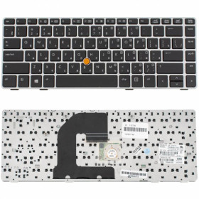 Клавіатури Клавиатуры ^/--/^ Клавиатура для ноутбука HP (ProBook: 6460 /--/ b, 6465 /--/ b) rus, black, silver frame, с джойстиком ^_^^^ Клавіатура для ноутбука HP (ProBook: 6460 /--/ b, 6465 /--/ b) rus, black, silver frame, з джойстиком - фото фото фото