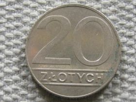 - року - года ^/--/^ Польша 20 злотых 1990 года #4740 ^_^^^ Польща 20 злотих 1990 року #4740 - фото фото фото