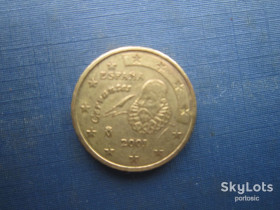 Іспанія Испания ^/--/^ Монета 10 євроцентів Іспанія 2001 ^_^^^ Монета 10 евроцентов Испания 2001 - фото фото фото