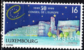 Бенілюкс Бенилюкс ^/--/^ Люксембург 1999 50 лет Совету Европы Mi 1470 MNH ^_^^^ Люксембург 1999 50 років Раді Європи Mi 1470 MNH - фото фото фото