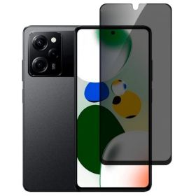 Чохли, бампера Чехлы, бампера ^/--/^ Захисне скло Fiji Privacy для Xiaomi Redmi Note 12 Pro Speed антишпигун Anti-peeping повна проклейка - фото фото фото
