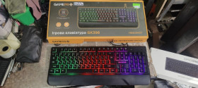 Клавіатури Клавиатуры ^/--/^ Игровая клавиатура с подсветкой RGB GamePro Headshot GK /--/ 398 USB № 24120332 ^_^^^ Ігрова клавіатура з підсвіткою RGB GamePro Headshot GK /--/ 398 USB No 24120332 - фото фото фото