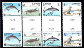 Фауна Фауна ^/--/^ Фауна  Гернси 1980 г MNH - г/пары ^_^^^ NM Фауна Гернсі 1980 MNH - г/пари - фото фото фото