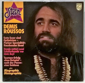 Платівки Пластинки ^/--/^ Demis Roussos - Star For Millions 1973-75.   (LP). 12. Vinyl. Пластинка. Germany ^_^^^ Demis Roussos - Star For Millions 1973-75. (LP). 12. Vinyl. Платівка. Germany - фото фото фото