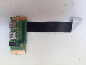 Інші комплектуючі Другие комплектующие ^/--/^ Б/У Плата USB, Audio на TOSHIBA Z /--/ 50-C-139 - фото фото фото