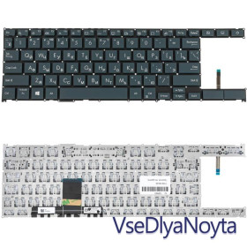Клавіатури Клавиатуры ^/--/^ Клавиатура для ноутбука ASUS (UX /--/ 482 series) rus, black, без фрейма ^_^^^ Клавіатура для ноутбука ASUS (UX /--/ 482 series) rus, black, без фрейму - фото фото фото