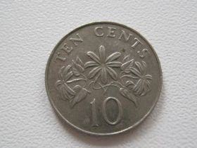 Сінгапур Сингапур ^/--/^ Сингапур 10 центов 1986 года #16198 ^_^^^ Сінгапур 10 центів 1986 року #16198 - фото фото фото