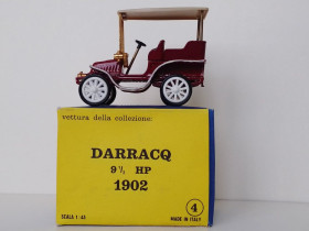: Закордонні : Зарубежные ^/--/^ Darracq 9 1/2 1902. DUGU. 1/43  -3720- ^_^^^ Darracq 9 1/2 1902. DUGU. 1/43 -3720- - фото фото фото