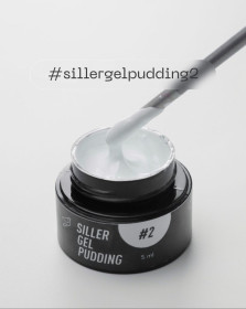 Інше Другое ^/--/^ Твердый гель-лак Siller Gel Pudding №2     (белый), 5 /--/ мл ^_^^^ Твердий гель-лак Siller Gel Pudding No /--/ 2 (білий), 5 млн - фото фото фото