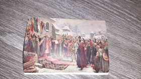 СРСР СССР ^/--/^ Открытка СССР На веки с Русским народом  1954 г. ^_^^^ Листівка СРСР На віки з Російським народом 1954 - фото фото фото