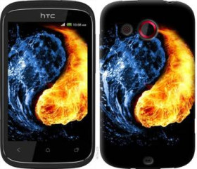 Чохли, бампера Чехлы, бампера ^/--/^ Чехол на HTC Desire C A /--/ 320 /--/ e Инь-Янь 1670 /--/ u-225 - фото фото фото