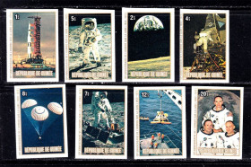 Освоєння космосу Освоение космоса ^/--/^ Космос . Гвинея 1980 г  MNH - б/з серия ^_^^^ Космос . Гвінея 1980 MNH - б/з серія - фото фото фото