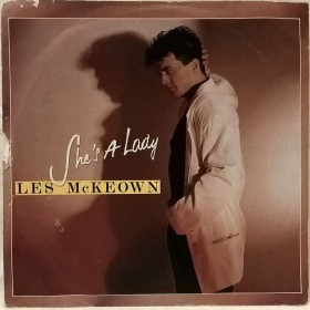 Платівки Пластинки ^/--/^ Les McKeown / Dieter Bohlen  (She&amp;apos;s A Lady) 1988.  (LP). 7. Vinyl. Пластинка. Hansa. Germany ^_^^^ Les McKeown / Dieter Bohlen (She&amp;apos;s A Lady) 1988 (LP). 7. Vinyl. Пластинка. Hansa. Germany - фото фото фото