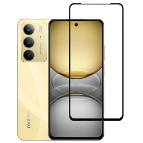 Чохли, бампера Чехлы, бампера ^/--/^ Захисне скло LUX для Realme C /--/ 75 (RMX /--/ 3941) повна проклейка чорний ^_^^^ Защитное стекло LUX для Realme C /--/ 75 (RMX /--/ 3941) полная проклейка черный - фото фото фото