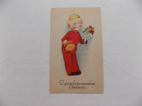 Іноземні Иностранные ^/--/^ Открытка Z powinszowaniem Imienin! Польша ^_^^^ Z Powinszowaniem Imienin! Польща - фото фото фото