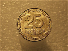 Обігові Обиходные ^/--/^ 25 копійок 2011 рік Україна &amp;quot; Штемпельний Блиск &amp;quot;  (487+) ^_^^^ 25 копеек 2011 год Украина &amp;quot; Штемпельный Ближний &amp;quot; (487+) - фото фото фото